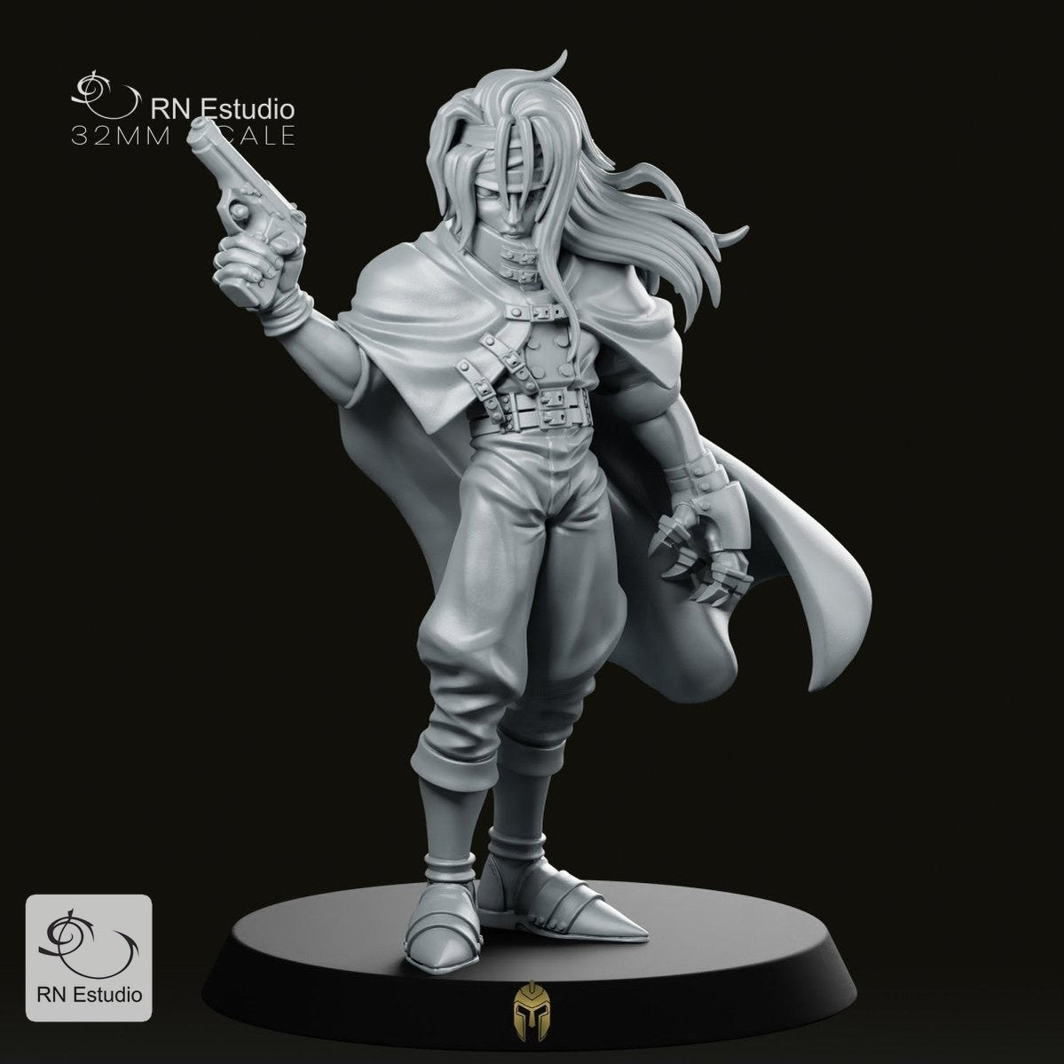 Fantasy Victor Tinevale JRPG Miniature - We Print Miniatures -RN Estudio