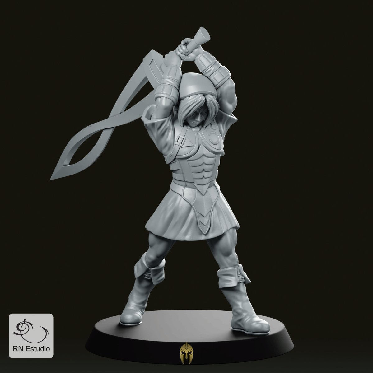 Fierce Deity Link JRPG Miniature - We Print Miniatures -RN Estudio