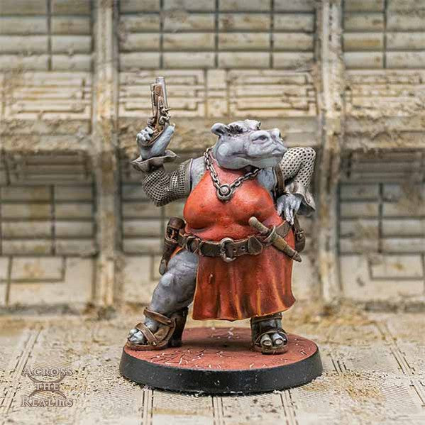 Giff Femme Fatale Miniature Miniature - We Print Miniatures -Across The Realms