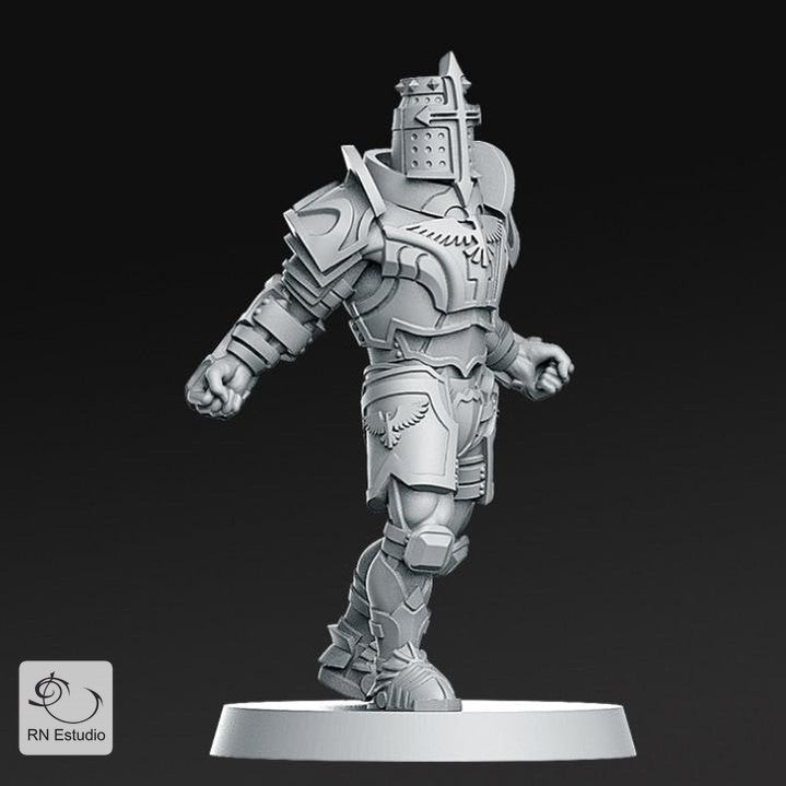 Human Lineman 2 Miniature - We Print Miniatures -RN Estudio