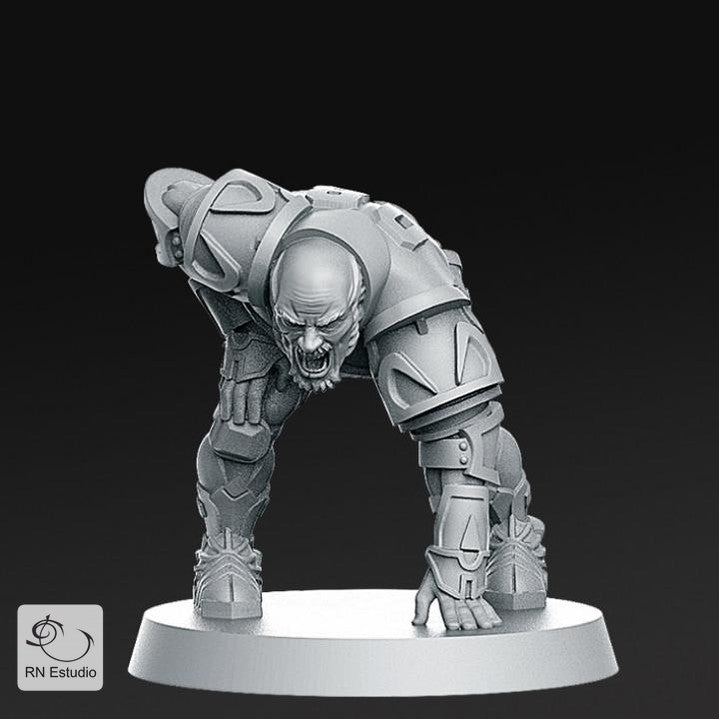 Human Lineman 6 Miniature - We Print Miniatures -RN Estudio