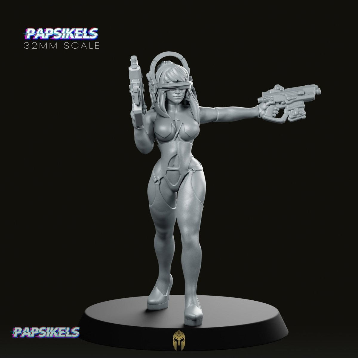 Janela Doll Cyber Babe Miniature - We Print Miniatures -Papsikels Miniatures