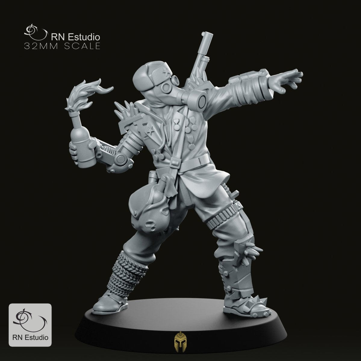 Kolotov The Anarchist Miniature - We Print Miniatures