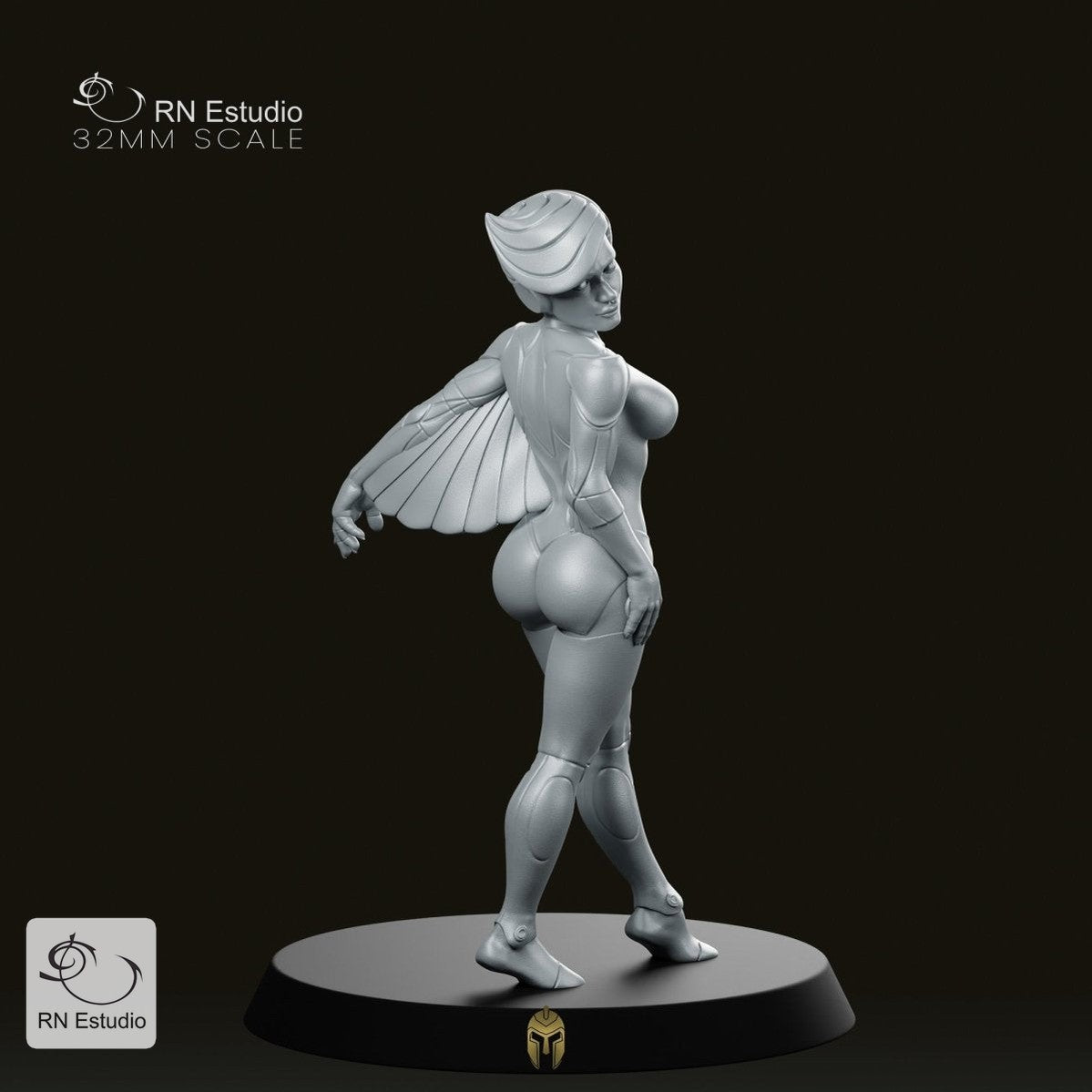 Ladybird 80's Hero Miniature - We Print Miniatures