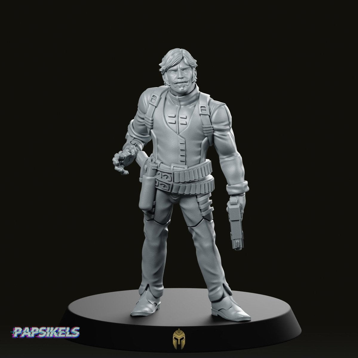 Marco Gabriela Cyber Transporter Miniature - We Print Miniatures -Papsikels Miniatures