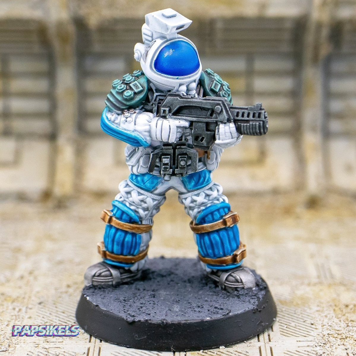 Marine Encounter Suit Alpha Miniature - We Print Miniatures -Papsikels Miniatures