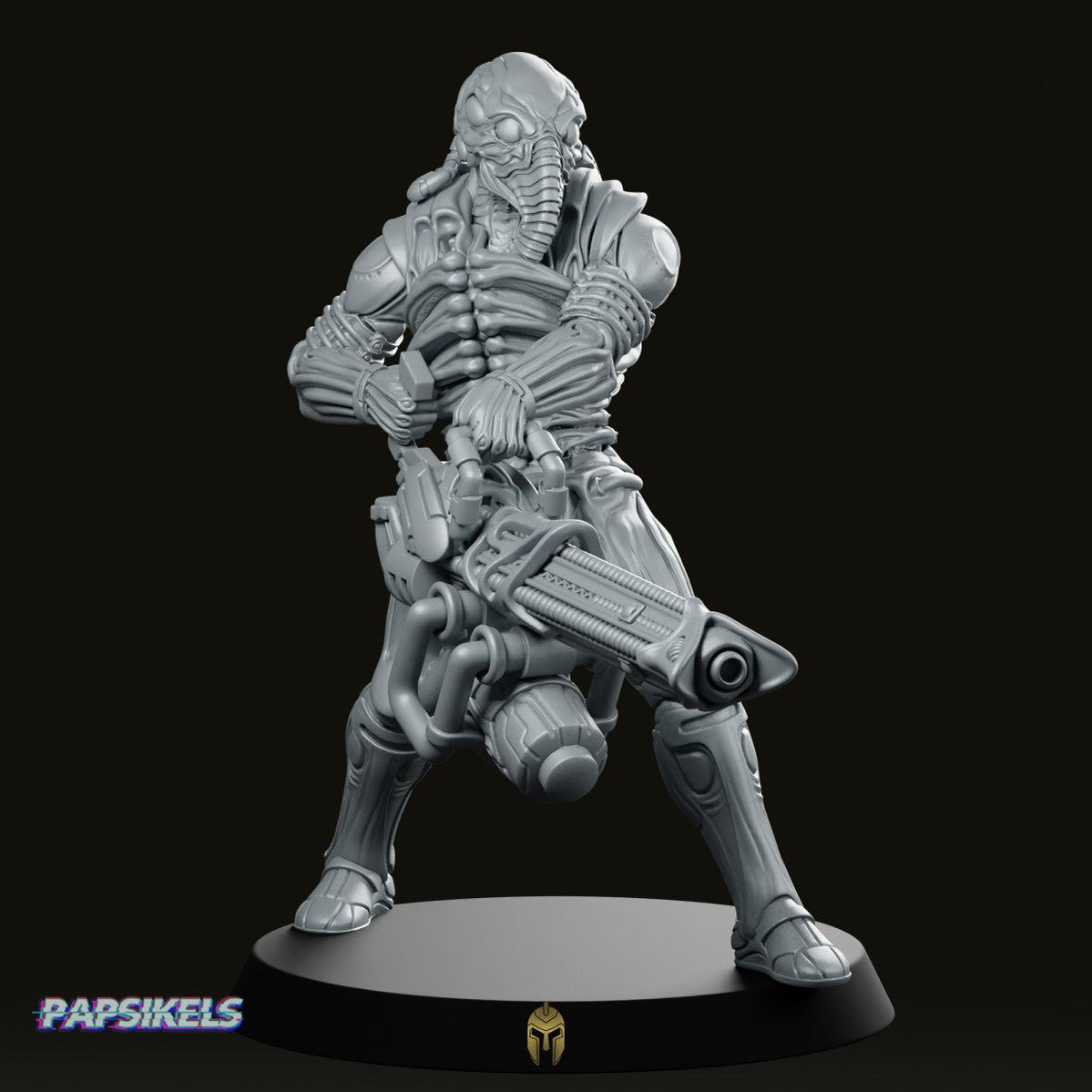 Omega Destroyer D Miniature - We Print Miniatures -Papsikels Miniatures