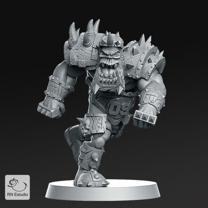 Orc Blitzer 3 Miniature - We Print Miniatures -RN Estudio
