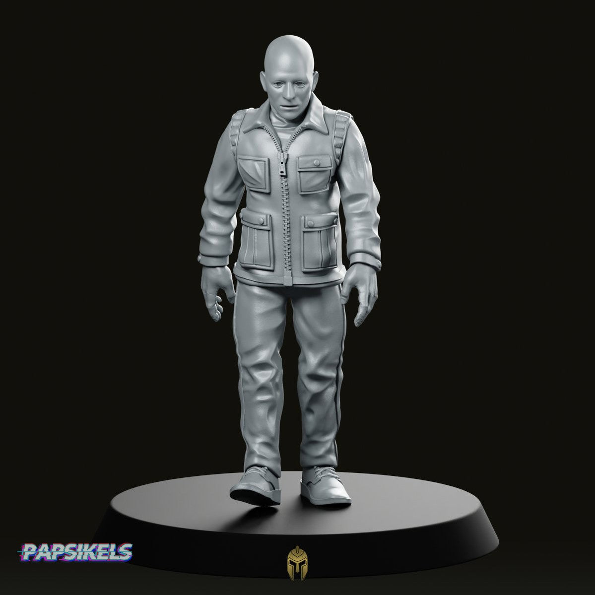 Papz Industries Working Bro A Miniature - We Print Miniatures -Papsikels Miniatures