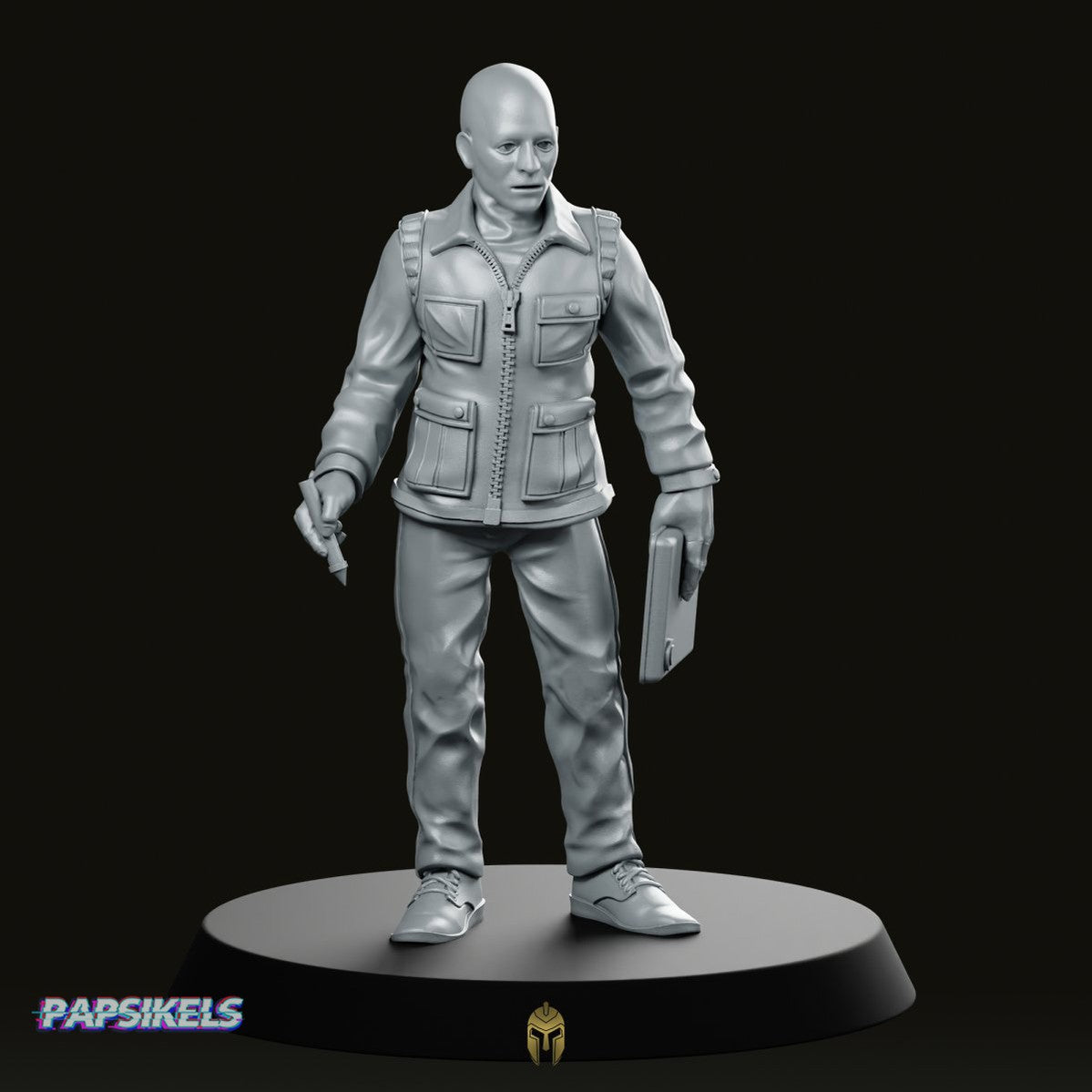 Papz Industries Working Bro C Miniature - We Print Miniatures -Papsikels Miniatures