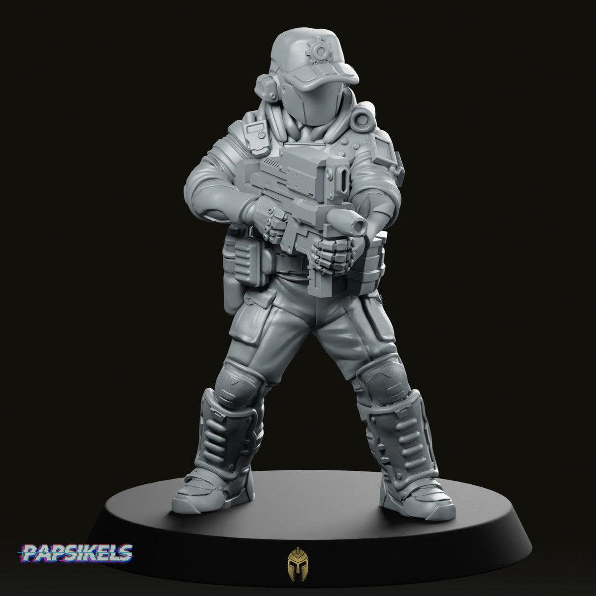 Pcpd Tactical Reaction Force Unit A Miniature - We Print Miniatures -Papsikels Miniatures
