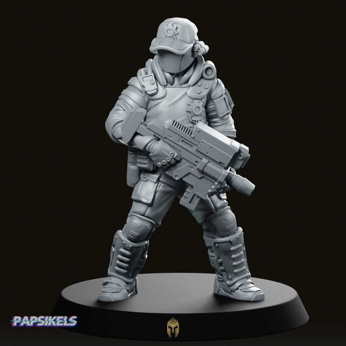 Pcpd Tactical Reaction Force Unit B Miniature - We Print Miniatures -Papsikels Miniatures