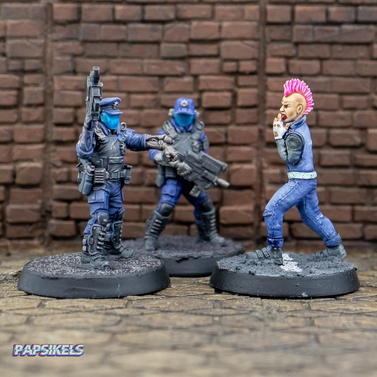 Pcpd Tactical Reaction Force Unit B Miniature - We Print Miniatures -Papsikels Miniatures