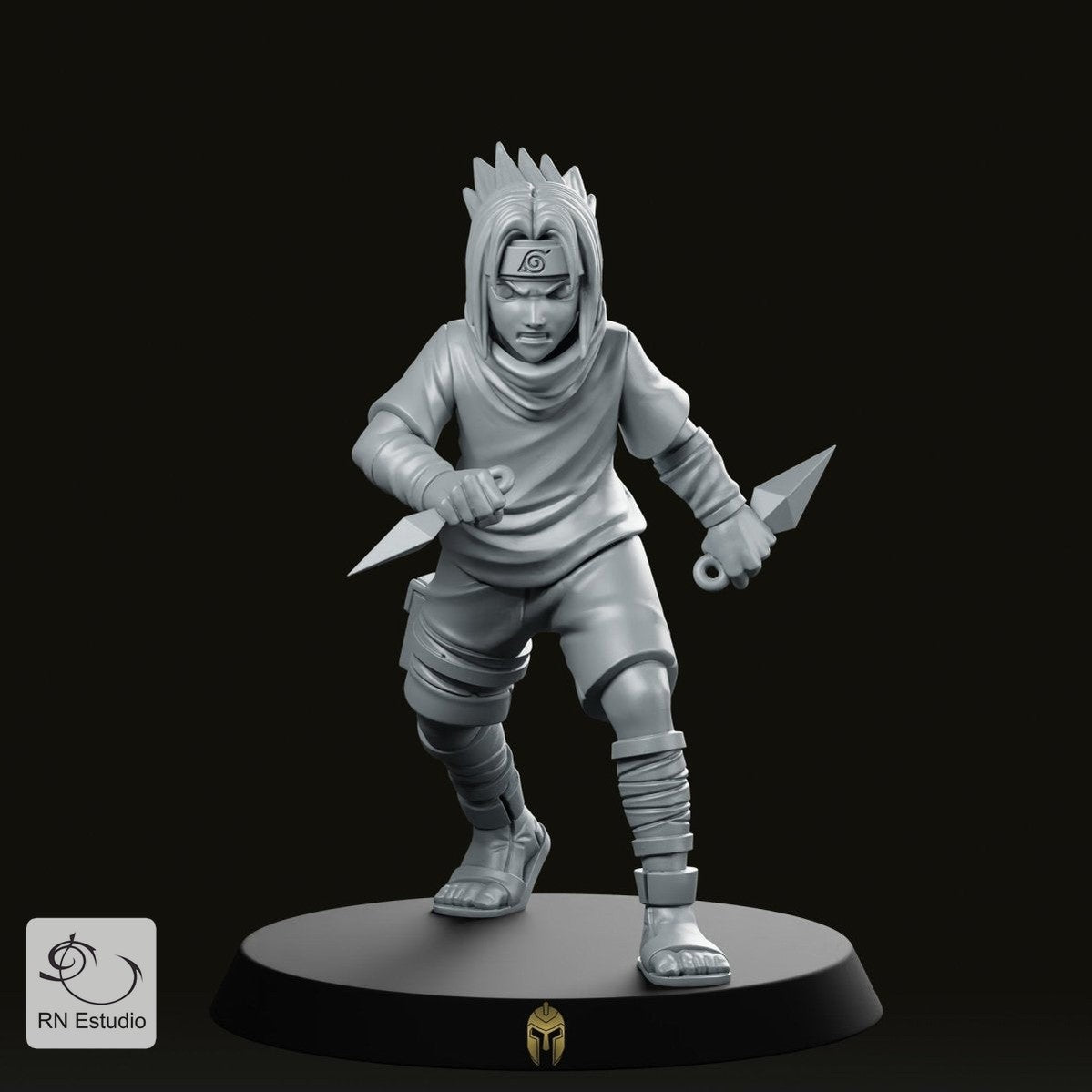 Sasu Rogue JRPG Fantasy Miniature - We Print Miniatures -RN Estudio
