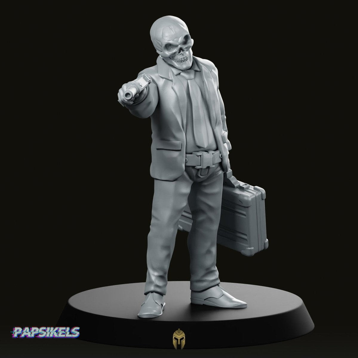 Skelerobber D SkeleGang Miniature - We Print Miniatures -Papsikels Miniatures
