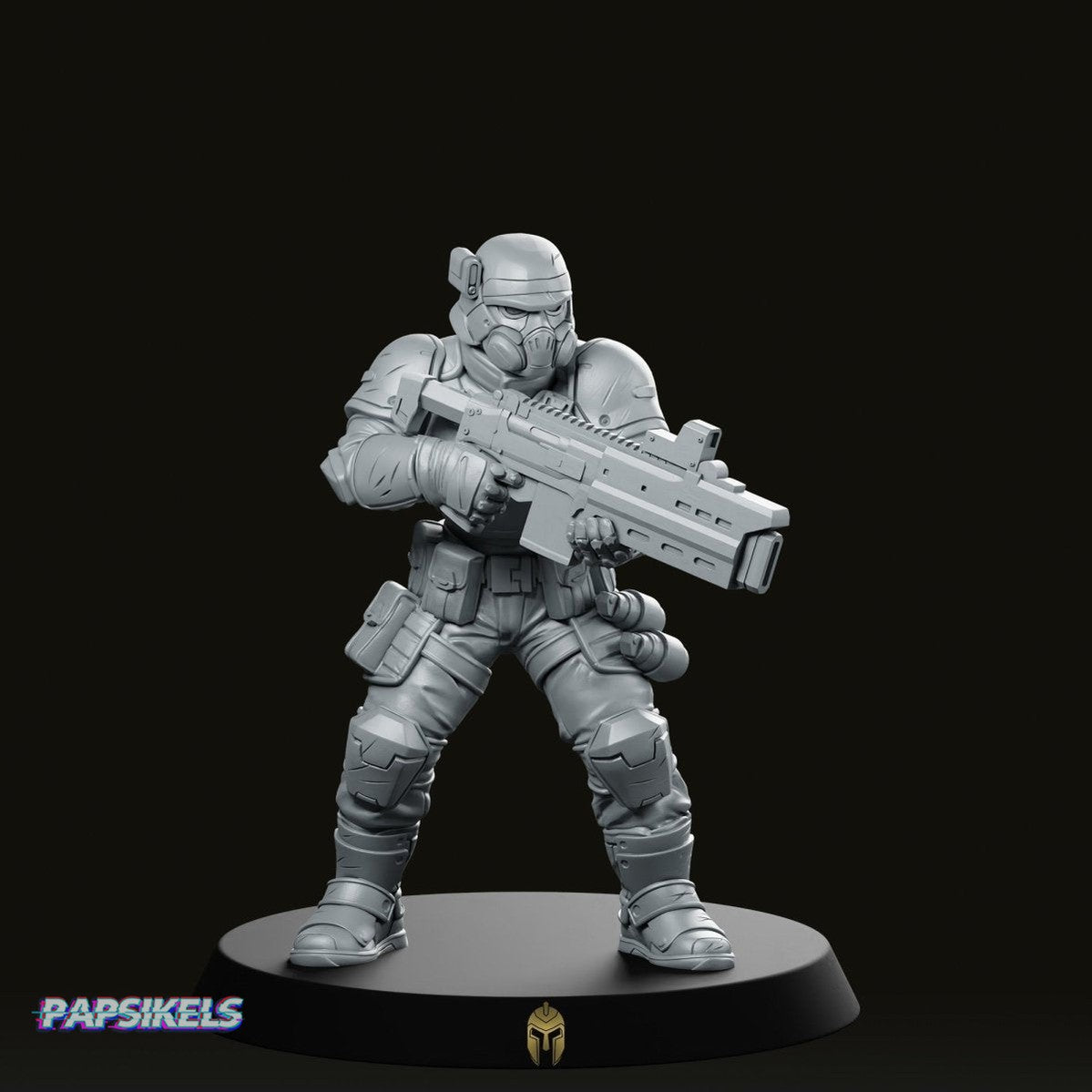 Watanabe Security Patroller Miniature - We Print Miniatures -Papsikels Miniatures