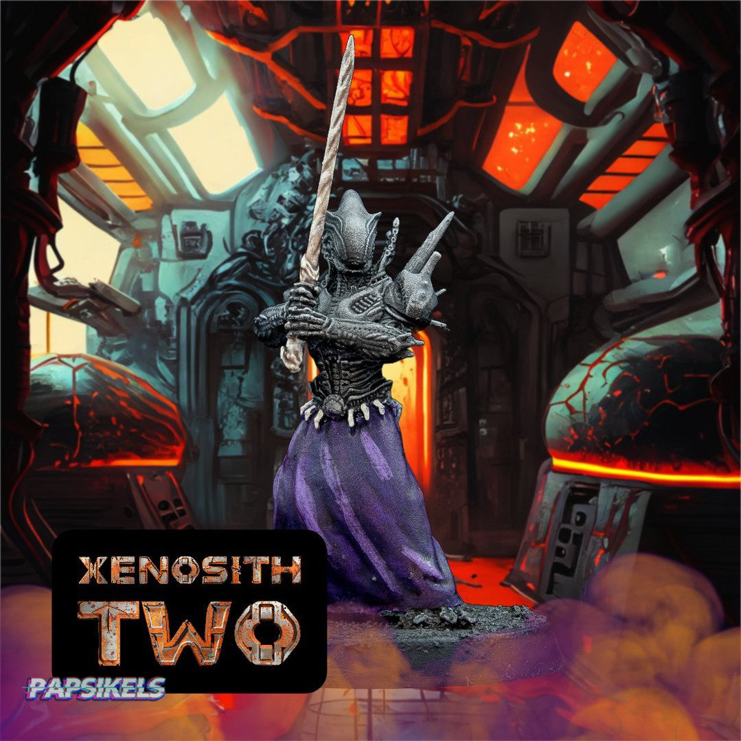 Xenosith 1 Alien Miniature - We Print Miniatures -Papsikels Miniatures