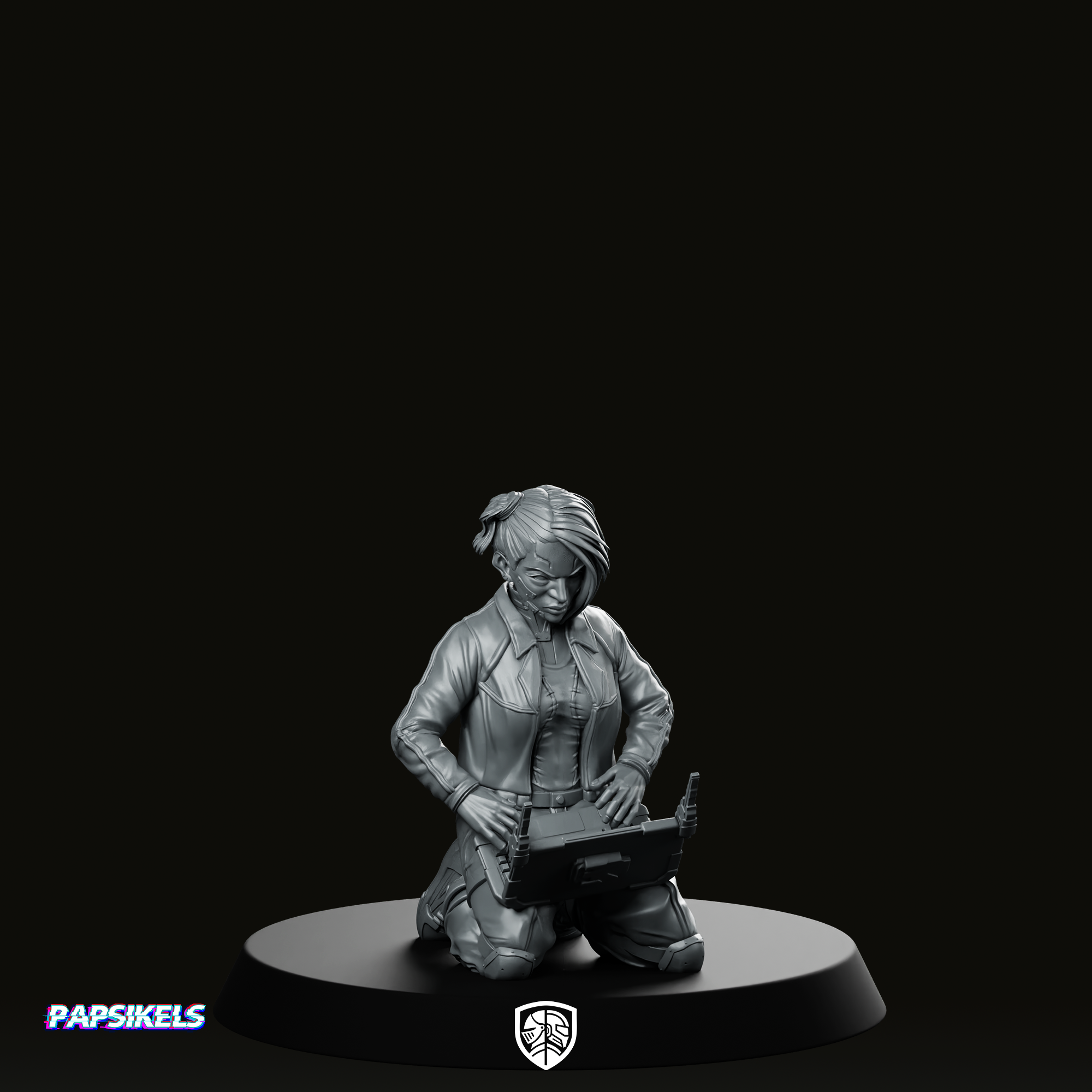 Cyber Nethacker Neriza Miniature