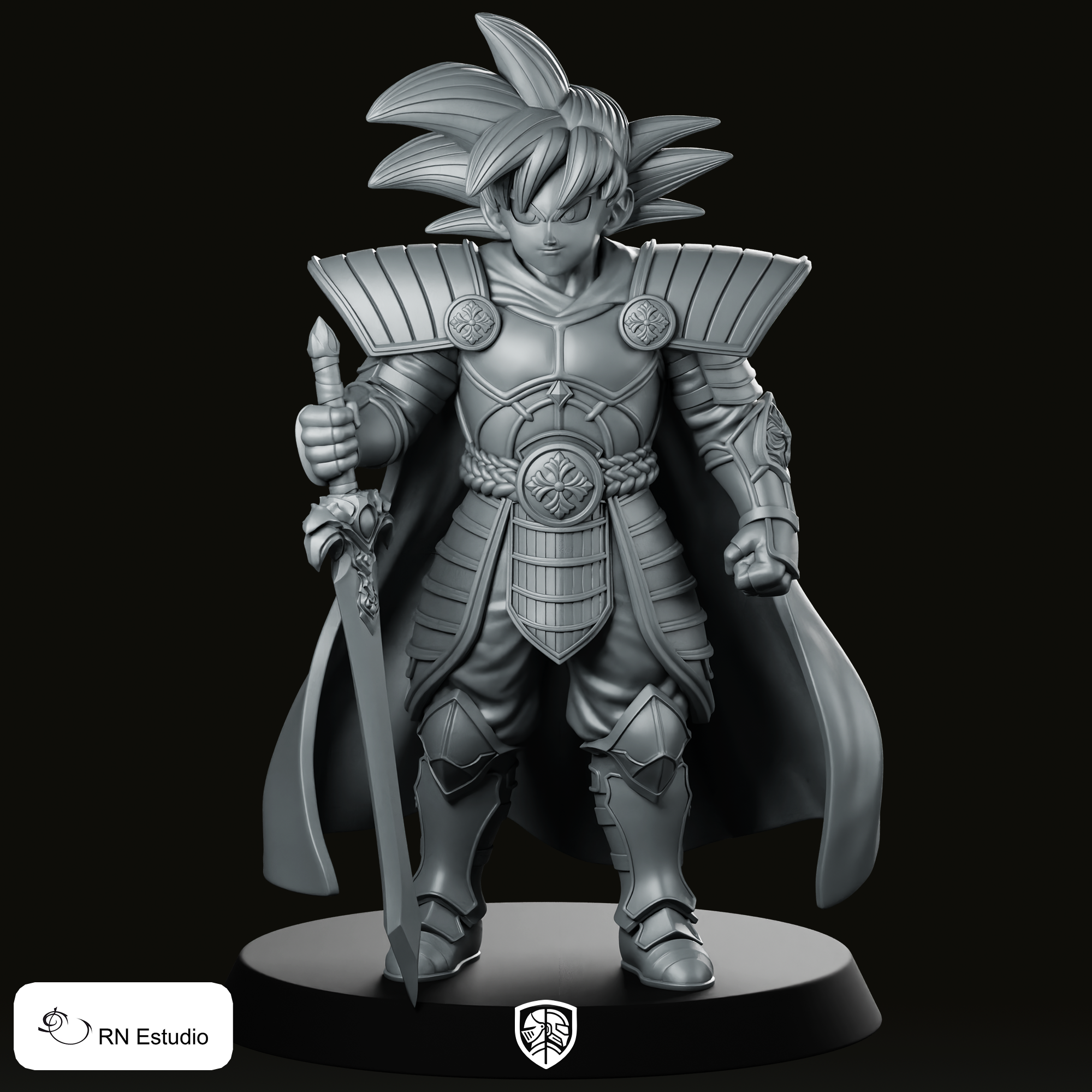 Db Goku Knight Miniature
