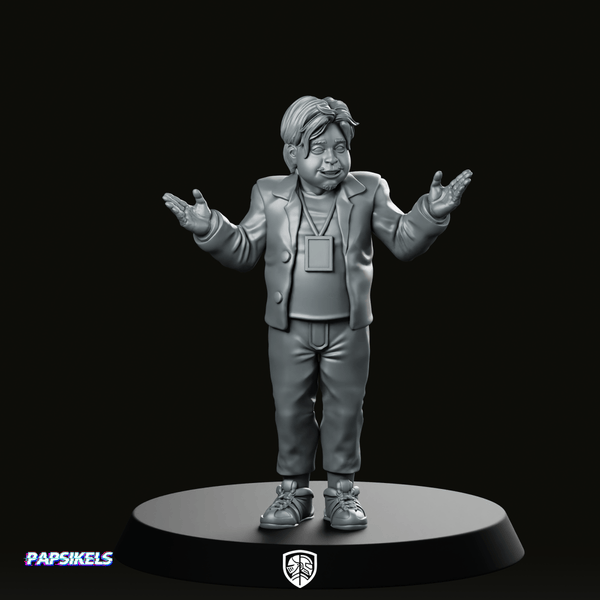 Idol Demon Hunter Manager 1 Miniature - We Print Miniatures
