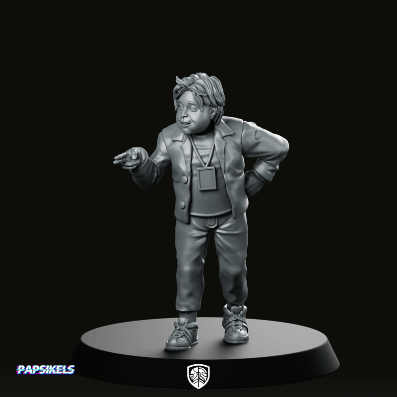 Idol Demon Hunter Manager 3 Miniature - We Print Miniatures