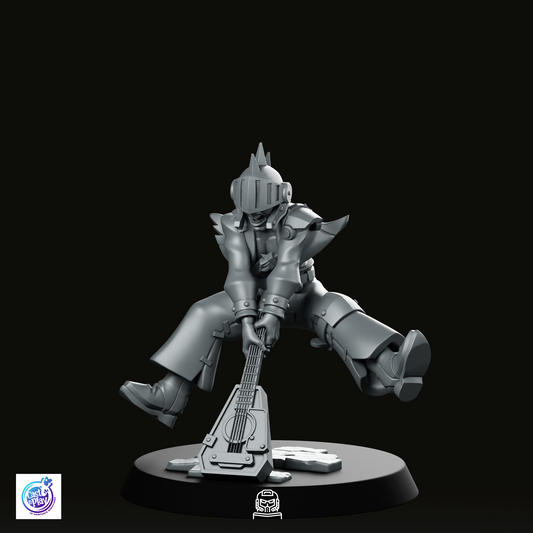 Lute Breaker Bard Miniature