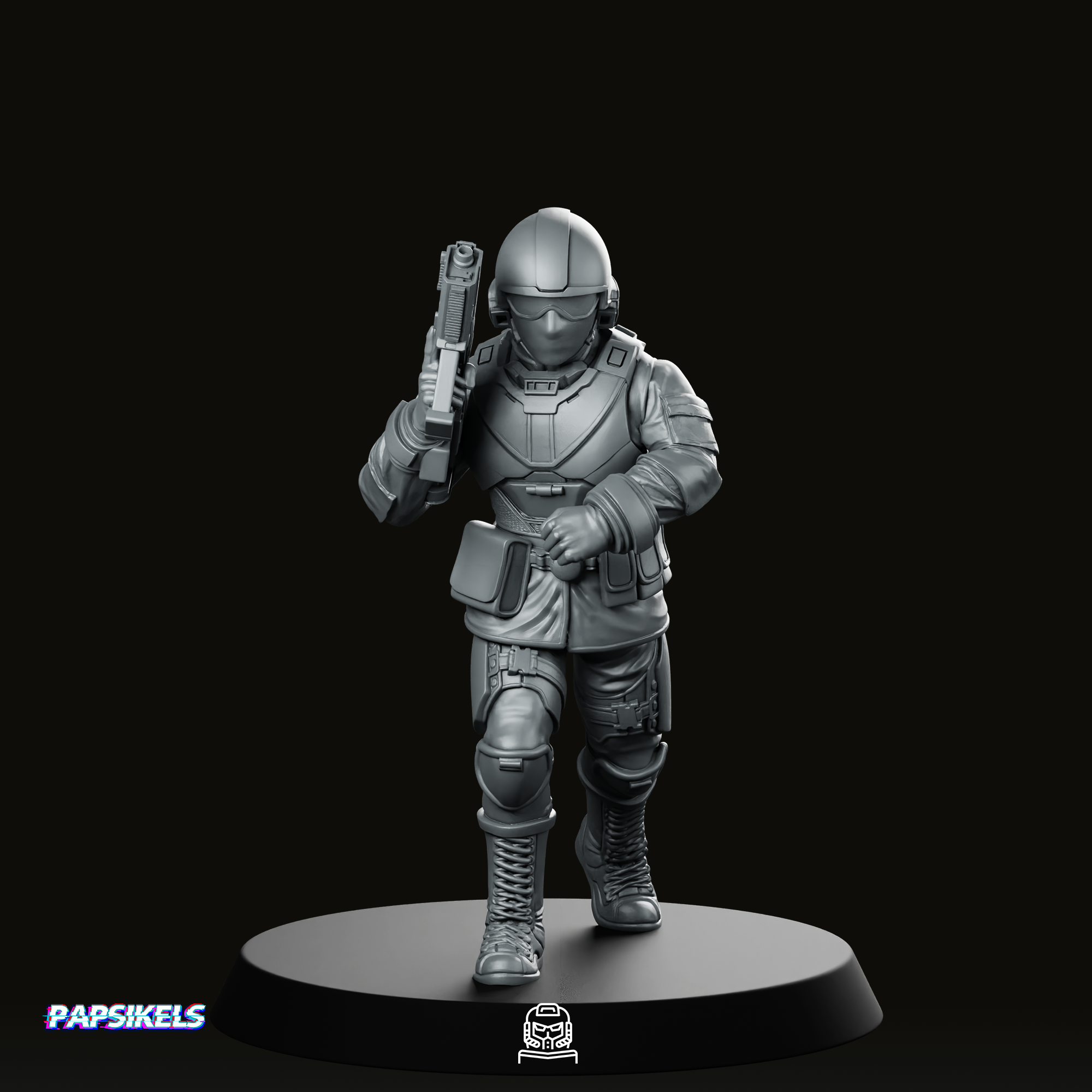 Seaf Army Corps Infantry 3 Miniature