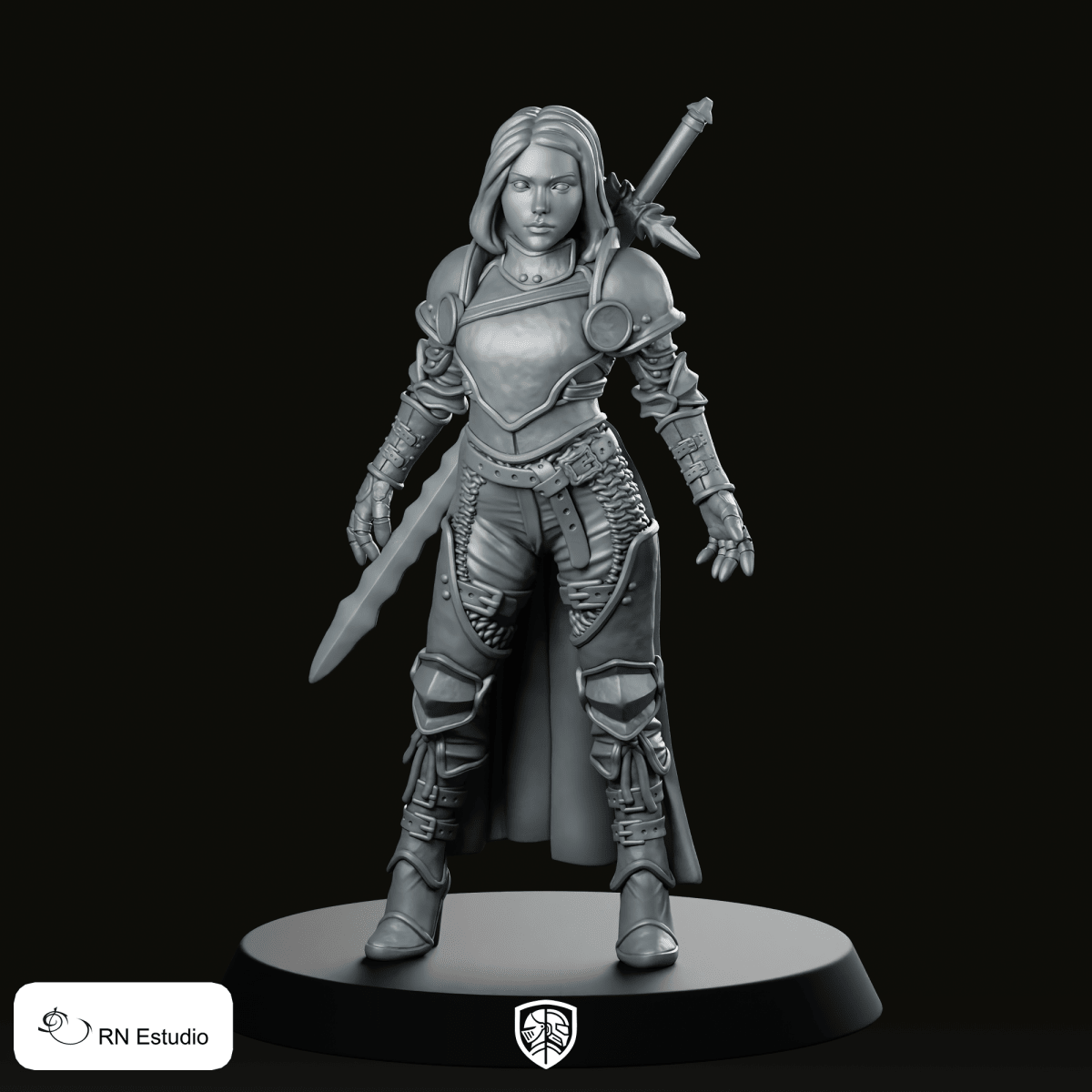 Serenya Ironvale Miniature - We Print Miniatures