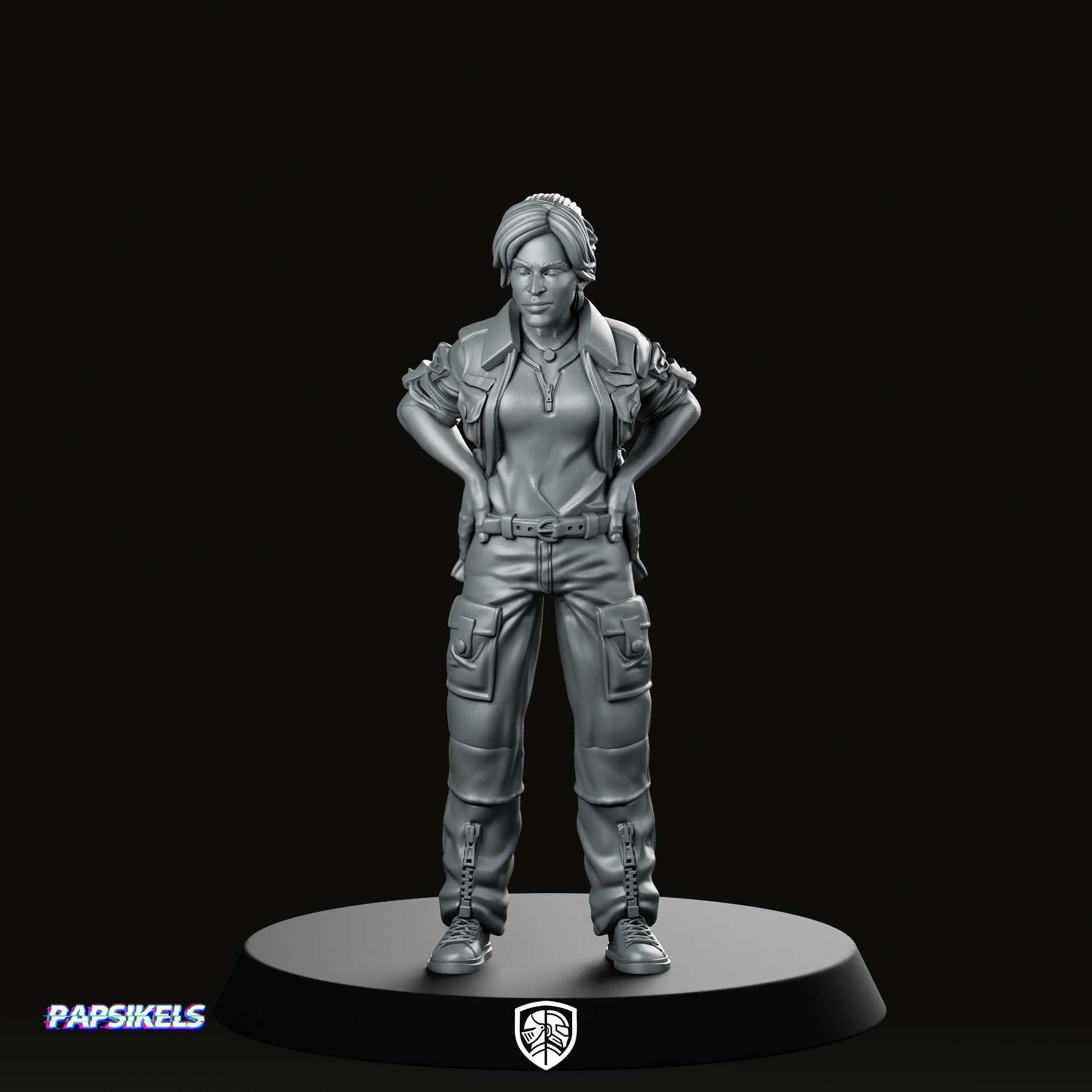 Space Crew Acting Captain Miniature