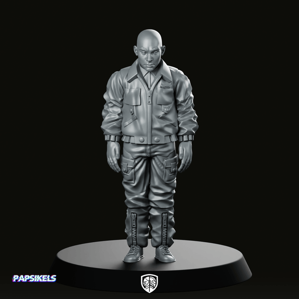Space Crew Navigation Officer 1 Miniature - We Print Miniatures