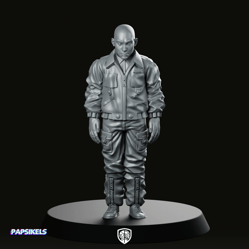 Space Crew Navigation Officer 1 Miniature - We Print Miniatures