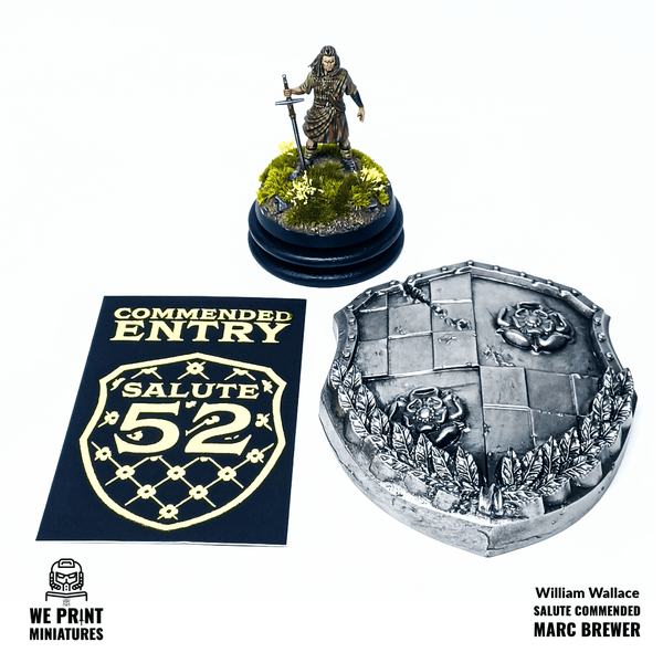 A Big Salute to Marc Brewer – Commended at Salute 52! 🎉 - We Print Miniatures
