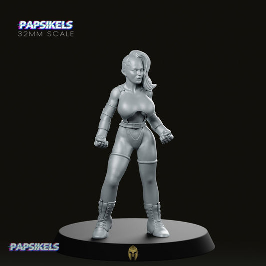 Aetif Lockrock – Cyberpunk Miniature for Necromunda, Starfinder and Tabletop Games - We Print Miniatures