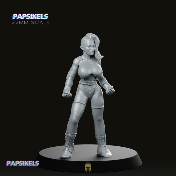 Aetif Lockrock – Cyberpunk Miniature for Starfinder and Tabletop Games - We Print Miniatures