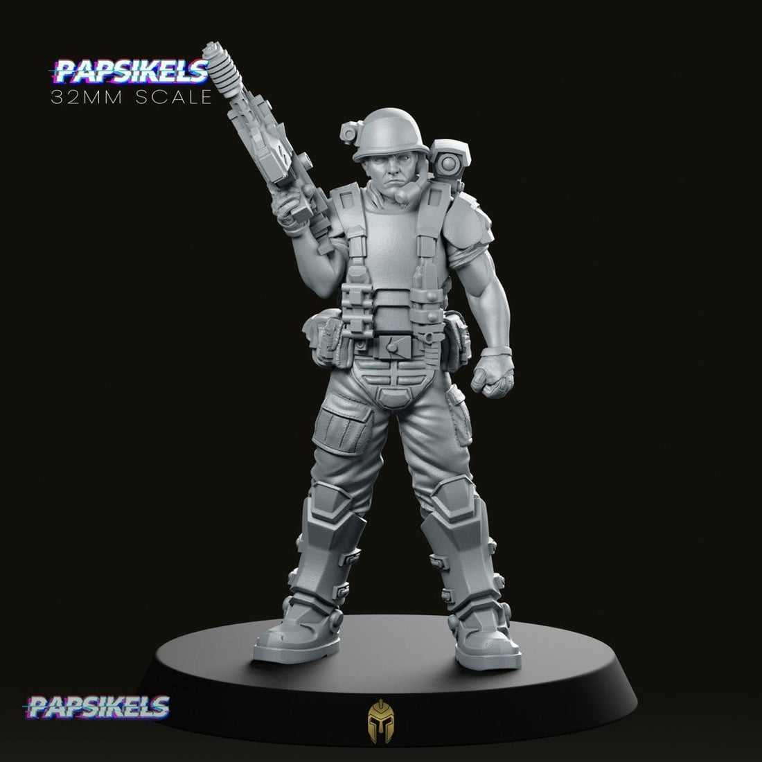 Aliens Oji Alkasid – The Tactical Space Marine - We Print Miniatures