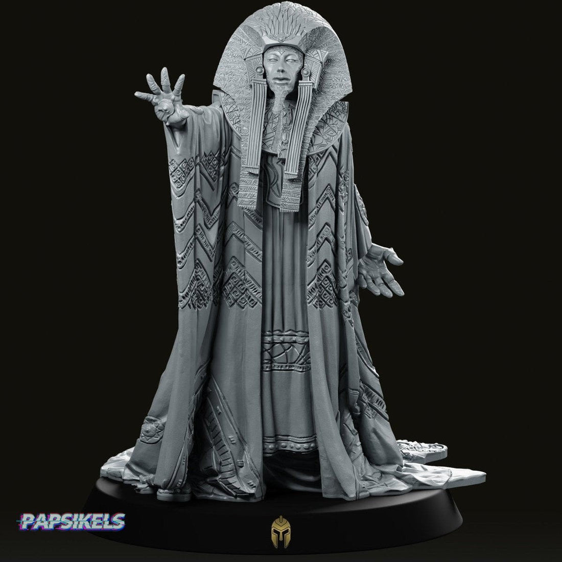 Almighty Guldoran Pharaoh Ra Mind Kinesis – Sci-Fi Miniature for Tabletop Wargames - We Print Miniatures