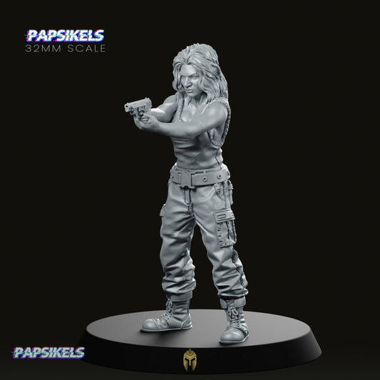 Annie Batun – Future War Sci-Fi Miniature - We Print Miniatures