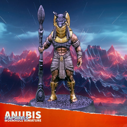 Anubis Guldoran Entrance Guard – Myth Meets Sci-Fi on the Battlefield - We Print Miniatures