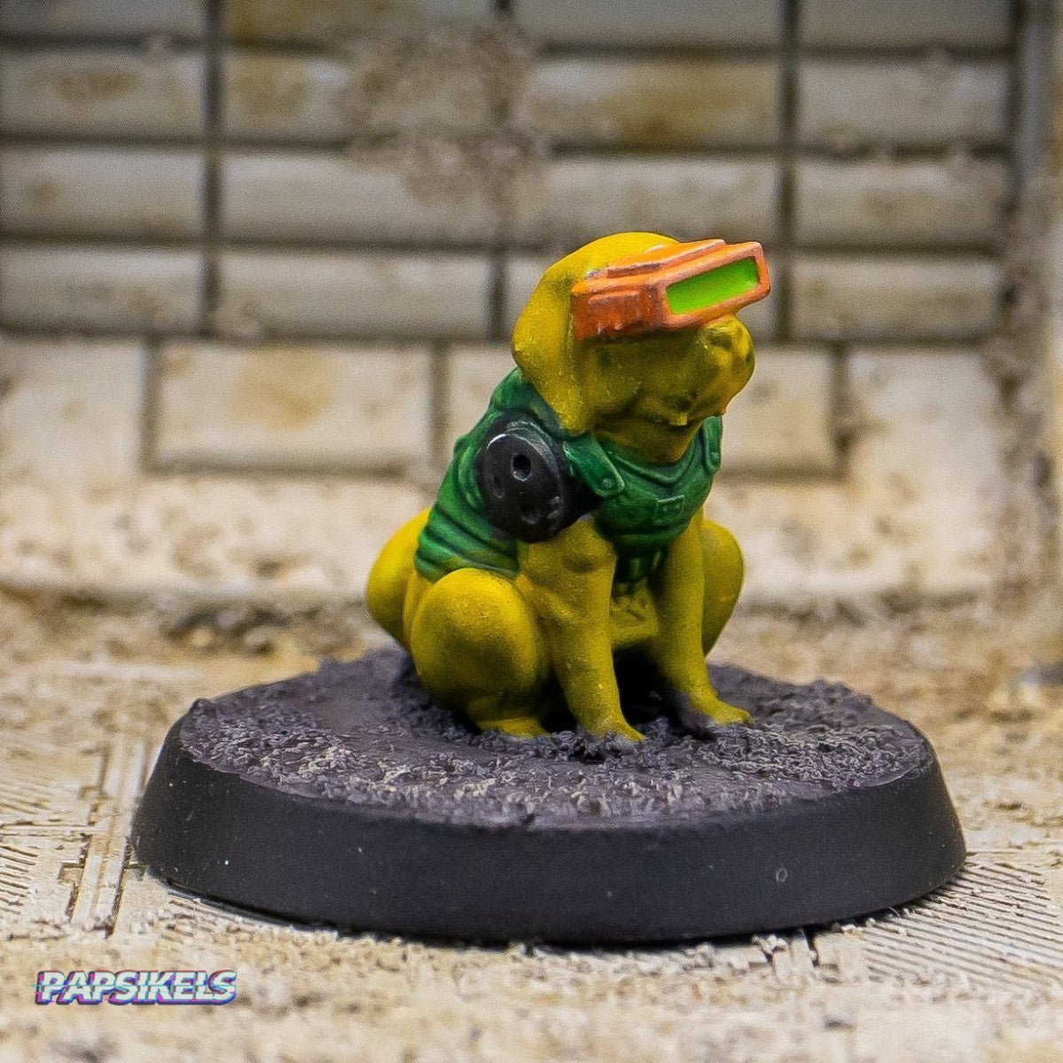 Bantay the VR Dog Fighter – A Cyberpunk Canine for Sci-Fi Tabletop Games - We Print Miniatures