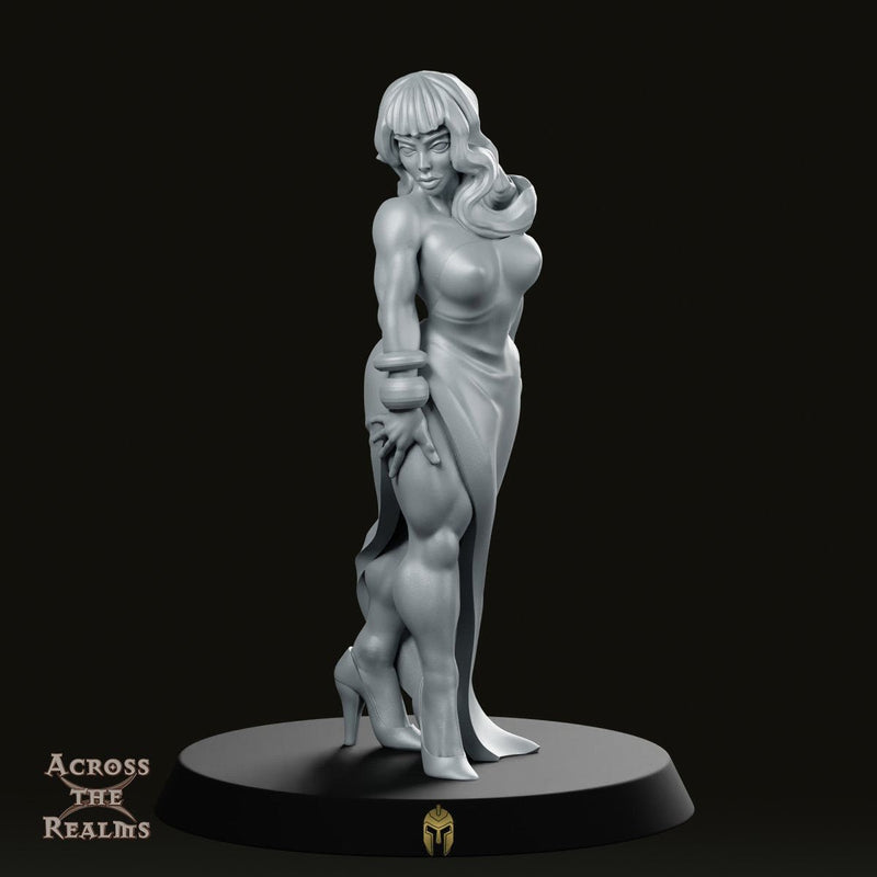 Betty Pinup – Sci-Fi Miniature for Starfinder and Tabletop Wargaming - We Print Miniatures