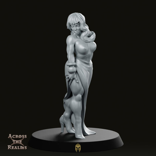 Betty Pinup – Sci-Fi Miniature for Starfinder and Tabletop Wargaming - We Print Miniatures