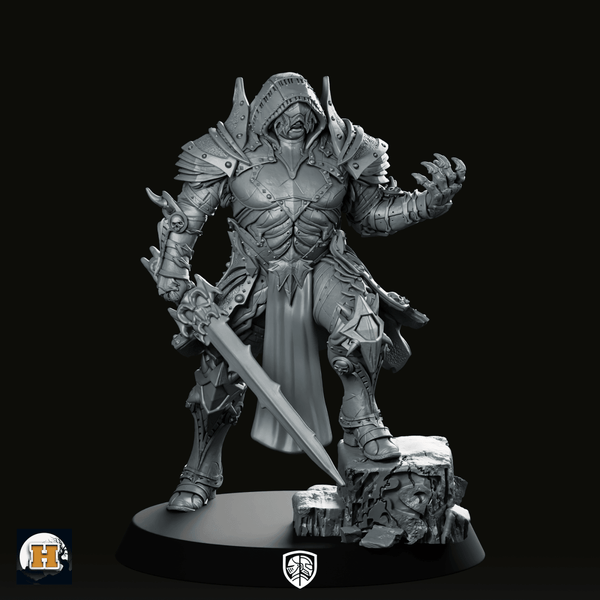 Black Knight Sword Miniature - We Print Miniatures