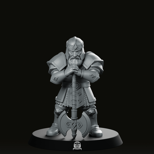 Brogar Dundrason Model Miniature - We Print Miniatures