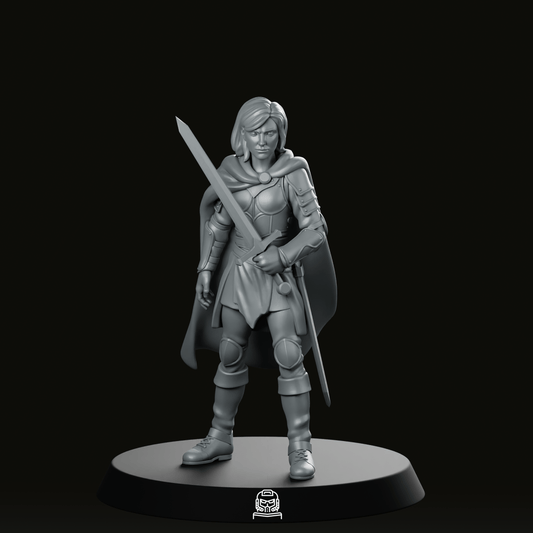 Calbraith “Cal” Orlewyn Model Miniature - We Print Miniatures