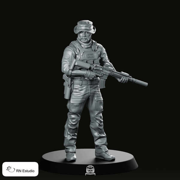 COD Captain Price Miniature - We Print Miniatures