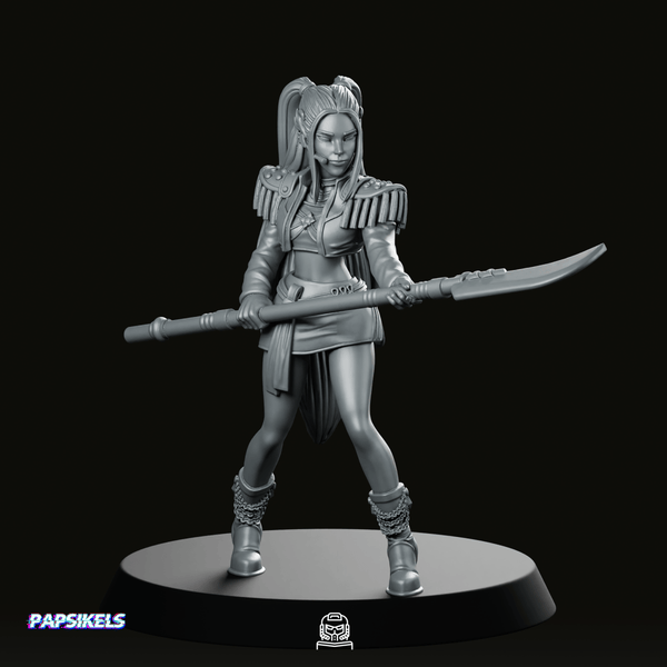 Concert Demon Hunter Mira 2 Miniature - We Print Miniatures