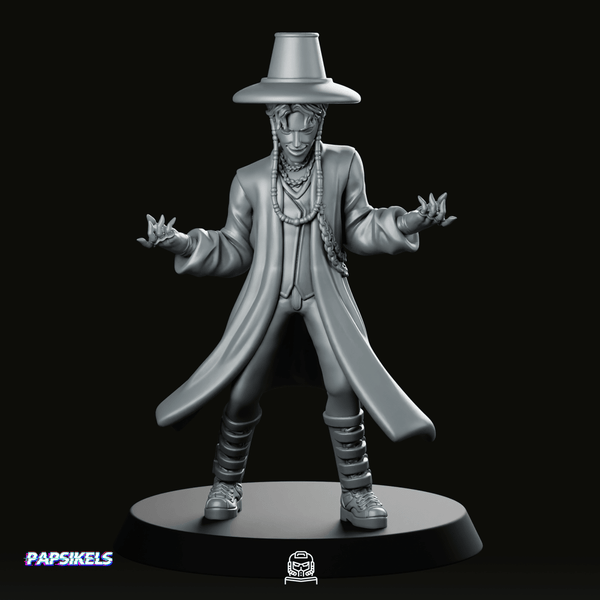 Concert Demon Idol Abby Miniature - We Print Miniatures