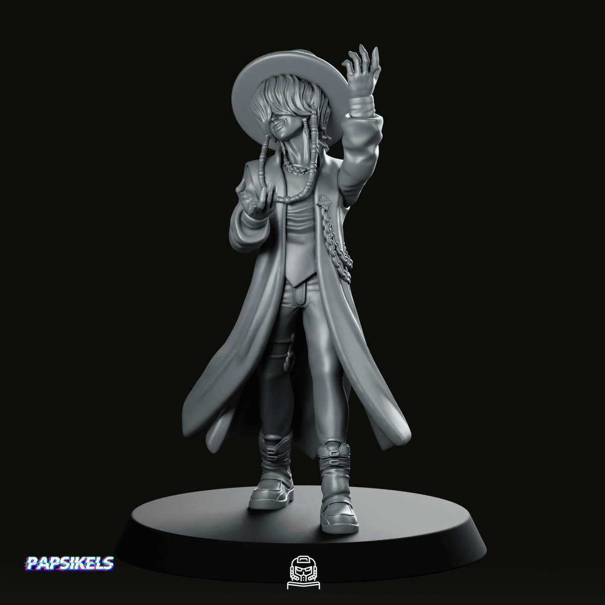 Concert Demon Idol Mystery Miniature - We Print Miniatures