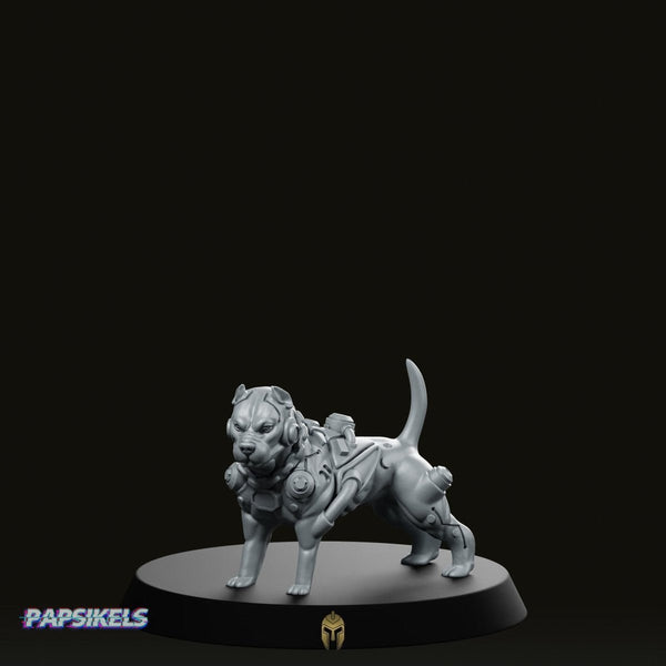 Cyberdog Whedge – Sci-Fi Miniature for Starfinder and Tabletop Games - We Print Miniatures