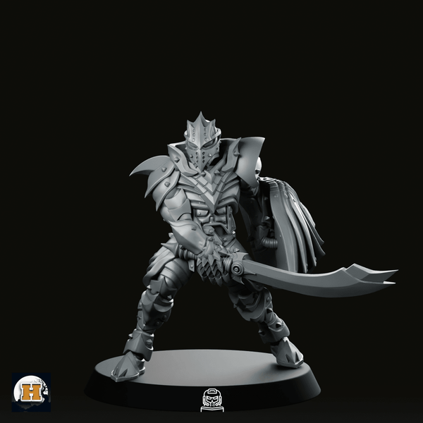 Deadearth Sword 04 Miniature - We Print Miniatures